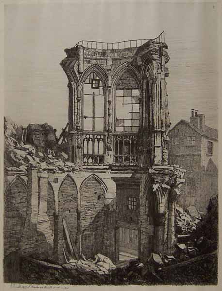Church of St Martin, Renelle, Demolished 1861